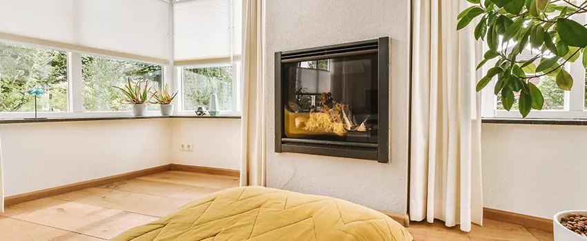 Residential Fireplace Ceramic Glass Installation in Tanque Verde, AZ