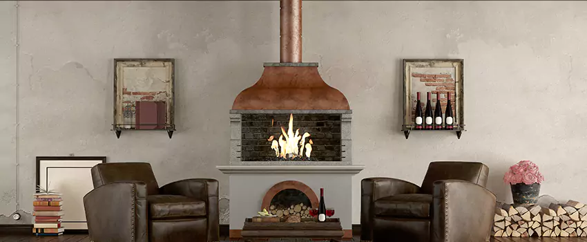 Thelin Hearth Products Providence Pellet Insert Fireplace Installation in Tanque Verde, AZ