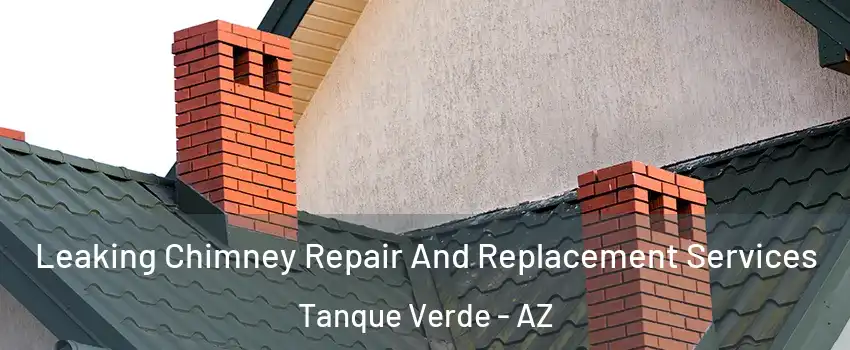 Leaking Chimney Repair And Replacement Services Tanque Verde - AZ